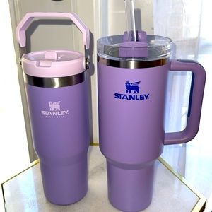 Stanley 40oz Quencher & 30oz Flip Straw tumbler